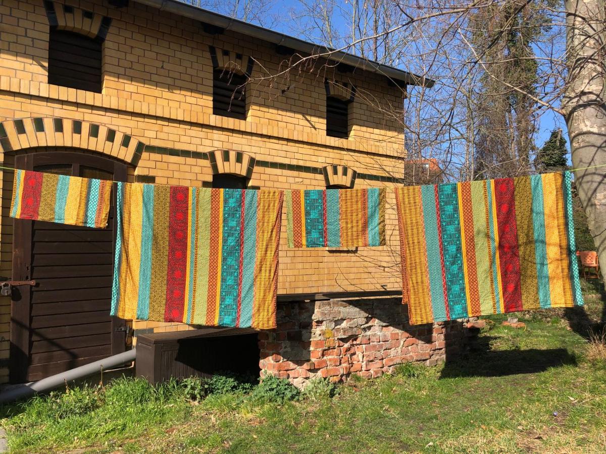 Appartamento Alte Bahnstation Lipsia Esterno foto